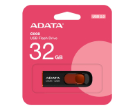 PenDrive Adata DashDrive Classic C008 32GB Czarno-czerwony